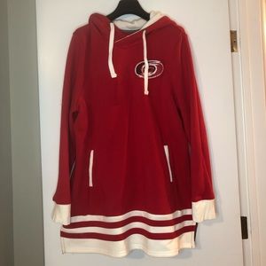 Official NHL Hurricanes Women's Tunic Sweatshirt